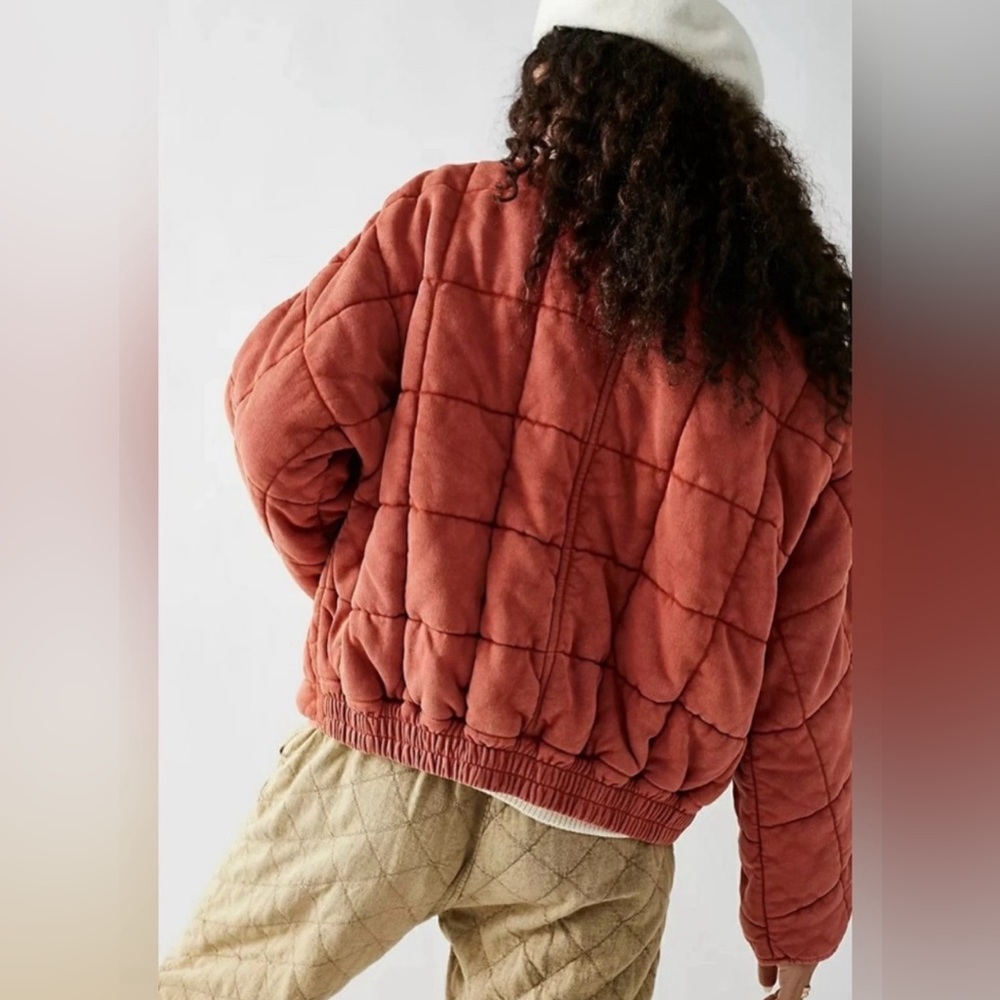 Free People Dolman Quilted Jacket Size medium